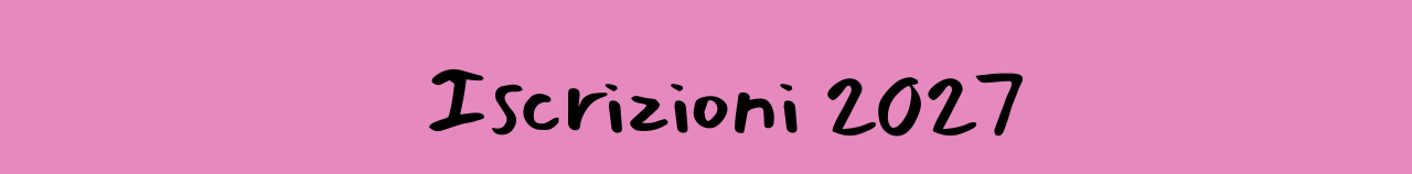 Iscrizioni 2027